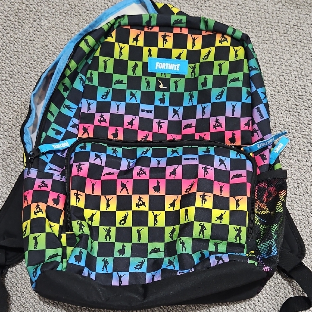 Fortnite Multicolor Kids Backpack